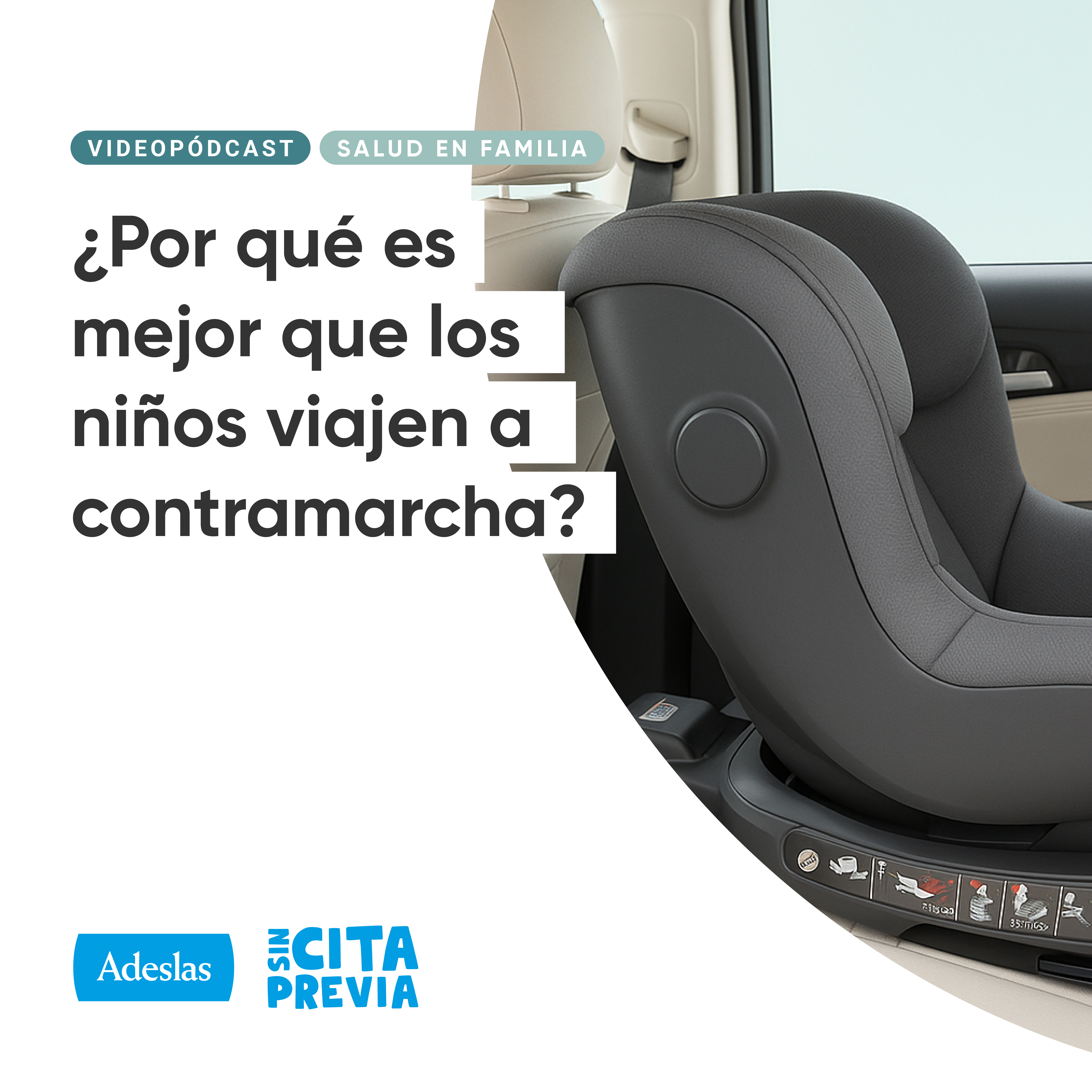 ¿Por qué es mejor que los niños viajen a contramarcha?