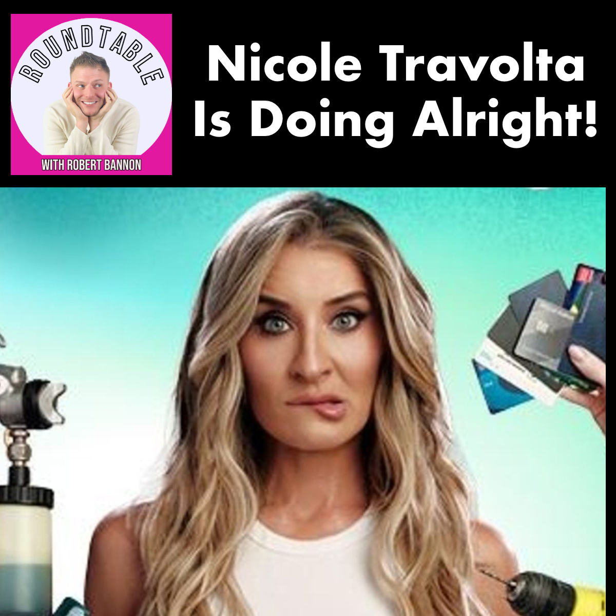 The Hilarious And Heartfelt Nicole Travolta Brings Her Hit Solo Show To The Roundtable