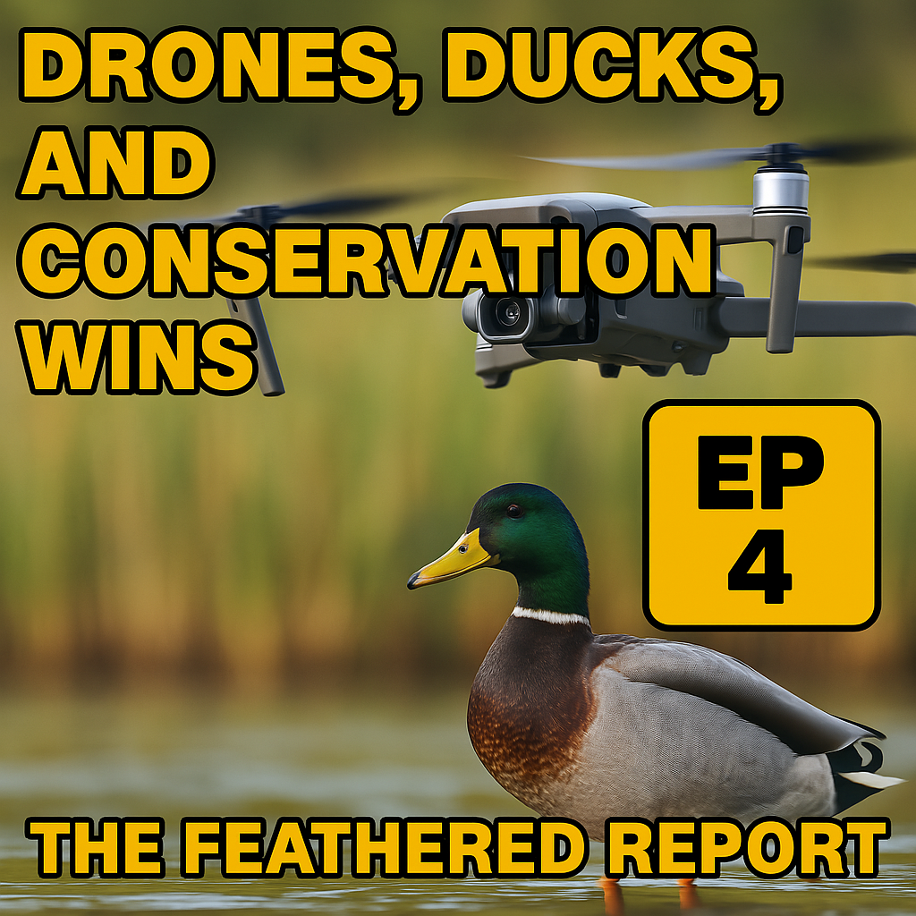 The Feathered Report: Drones, Ducks, and Conservation Wins episode artwork