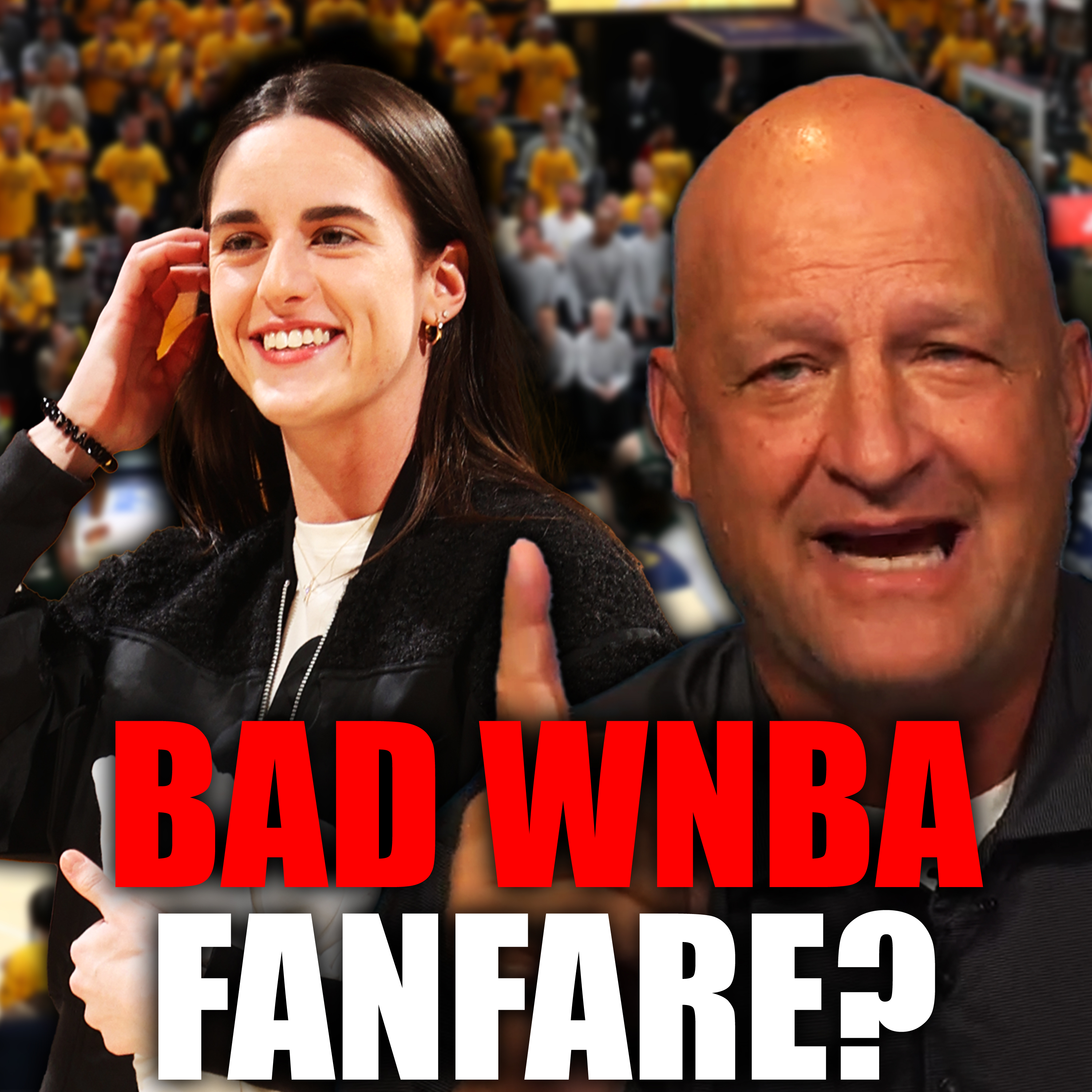 Caitlin Clark HATED The WNBA Draft Fanfare?! + Clay Harbor & Dave Ross | episode artwork