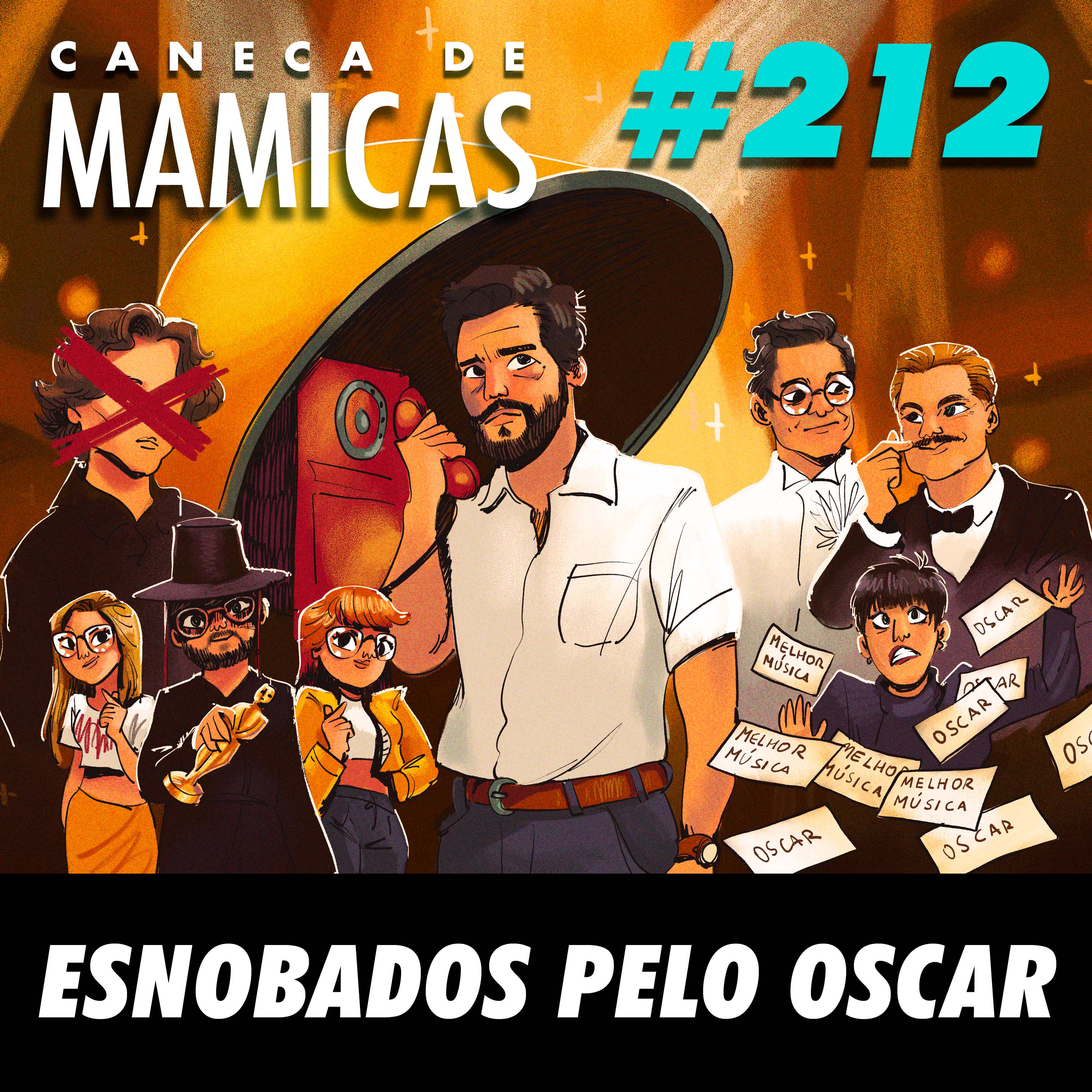Caneca de Mamicas 212 - Esnobados Pelo Oscar episode artwork