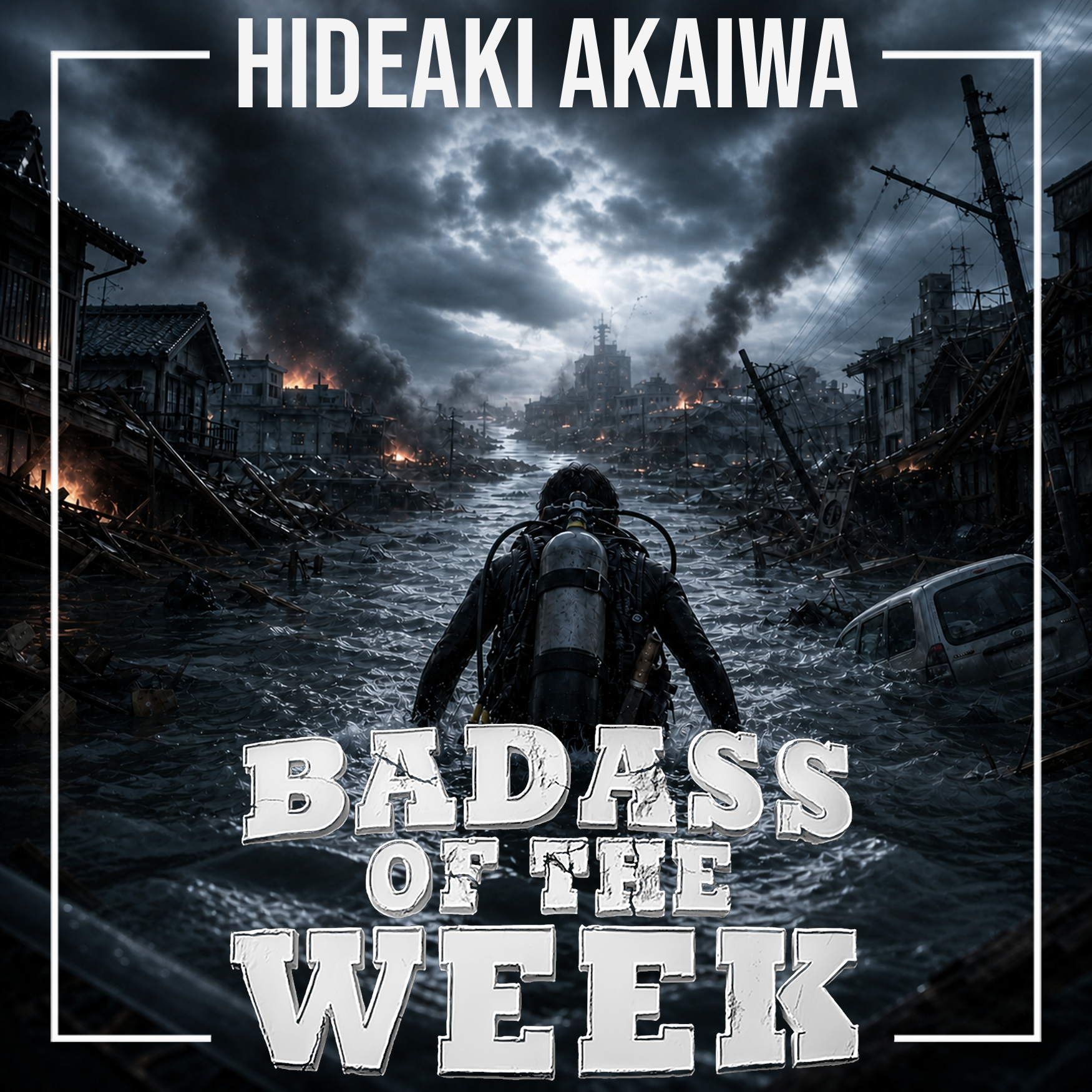 Hideaki Akaiwa: Honey, I Swam Through a Tsunami episode artwork
