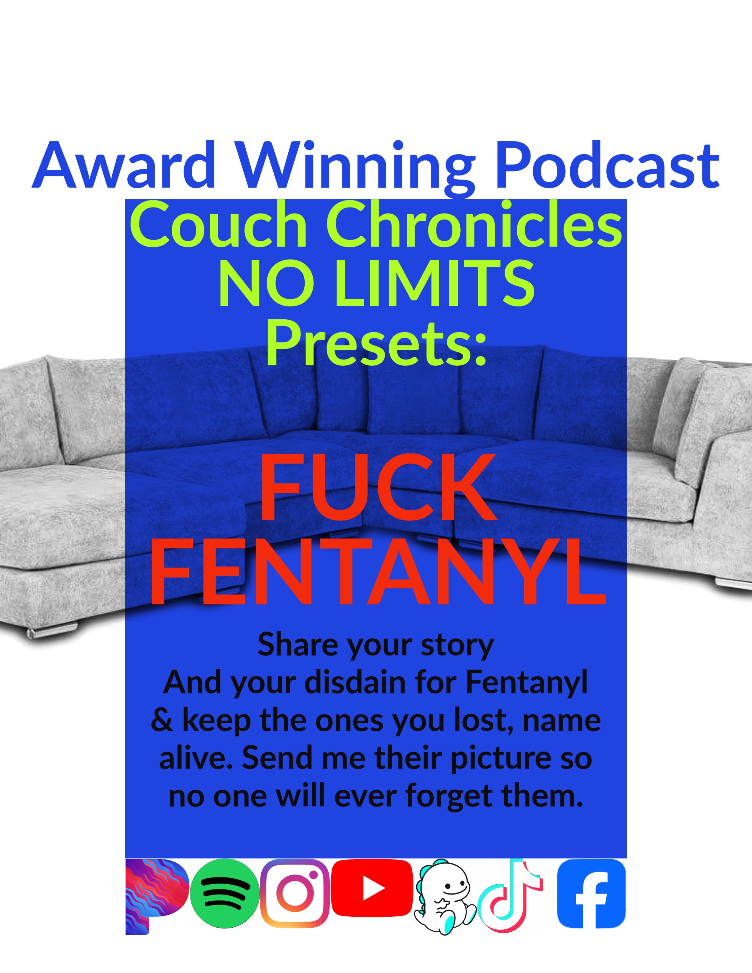 Couch Chronicles No Limits FUCK FENTANYL episode artwork