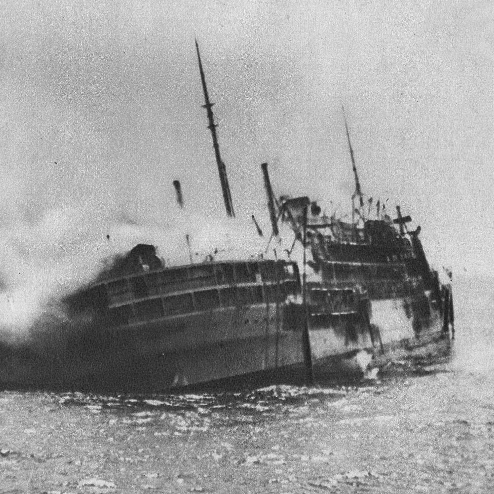 The Fiery Demise of the Georges Philippar The Fiery Demise of the Georges Philippar