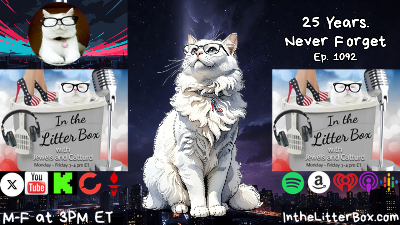 25 YEARS. NEVER FORGET | In the Litter Box w/ Jewels & Catturd – Ep. 1092 – 9/11/2026