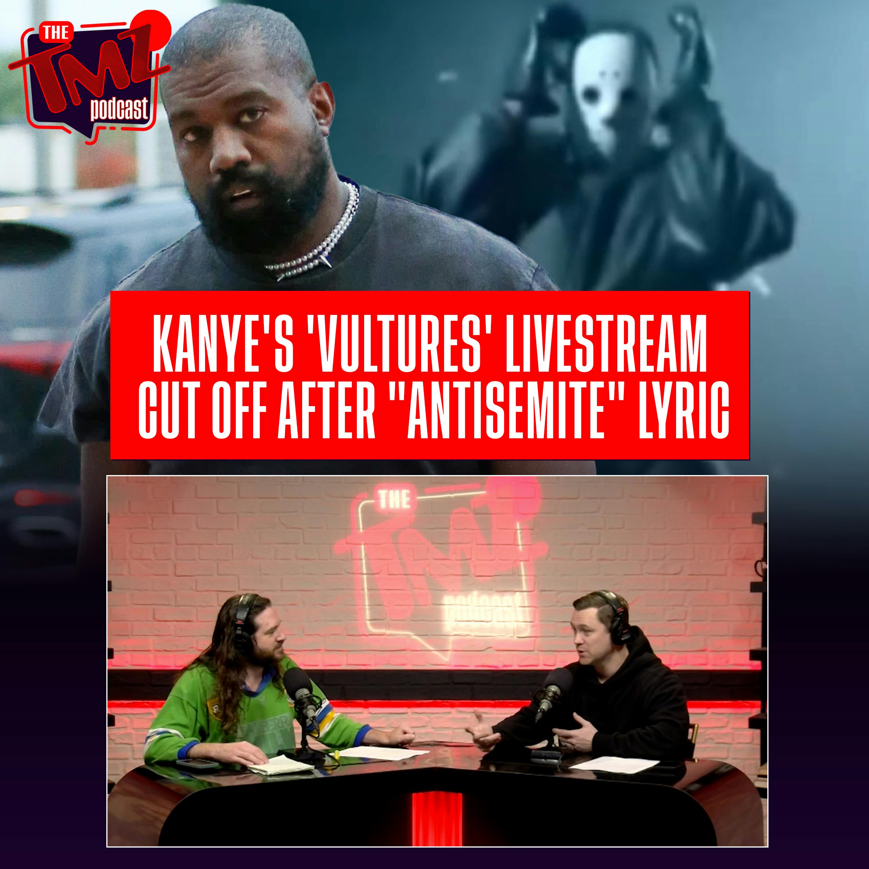 Kanye West’s ’Vultures’ Livestream Abruptly Cut Off Amid Antisemitic Lyric