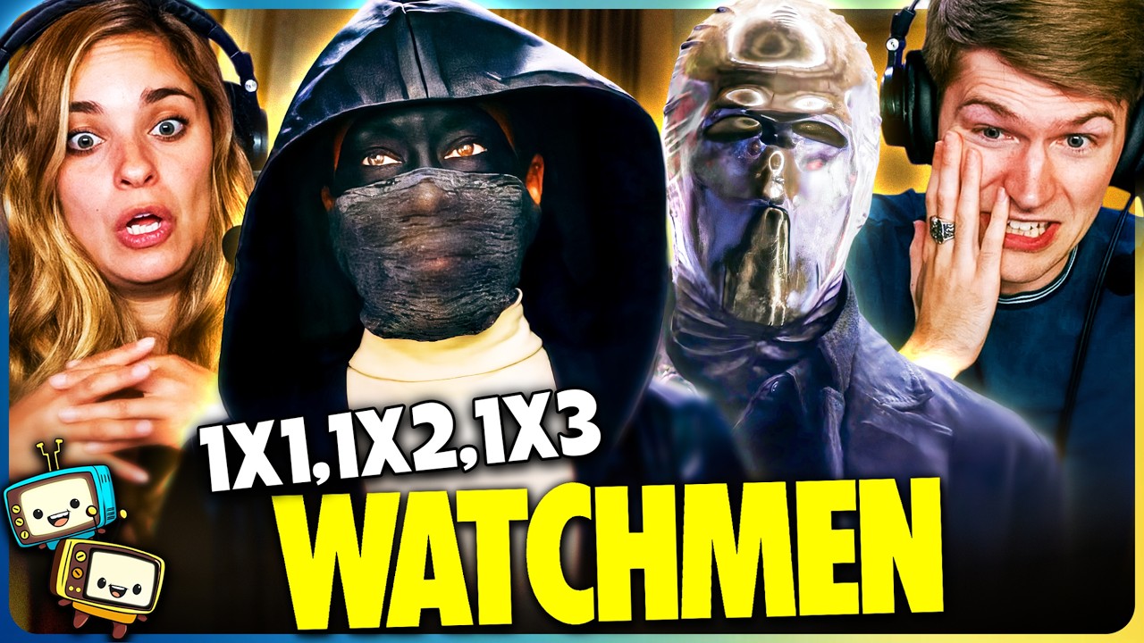 WATCHMEN (2019) Season 1 Episodes 1x1, 1x2, & 1x3 Reaction! | First Time Watch! | Regina King episode artwork
