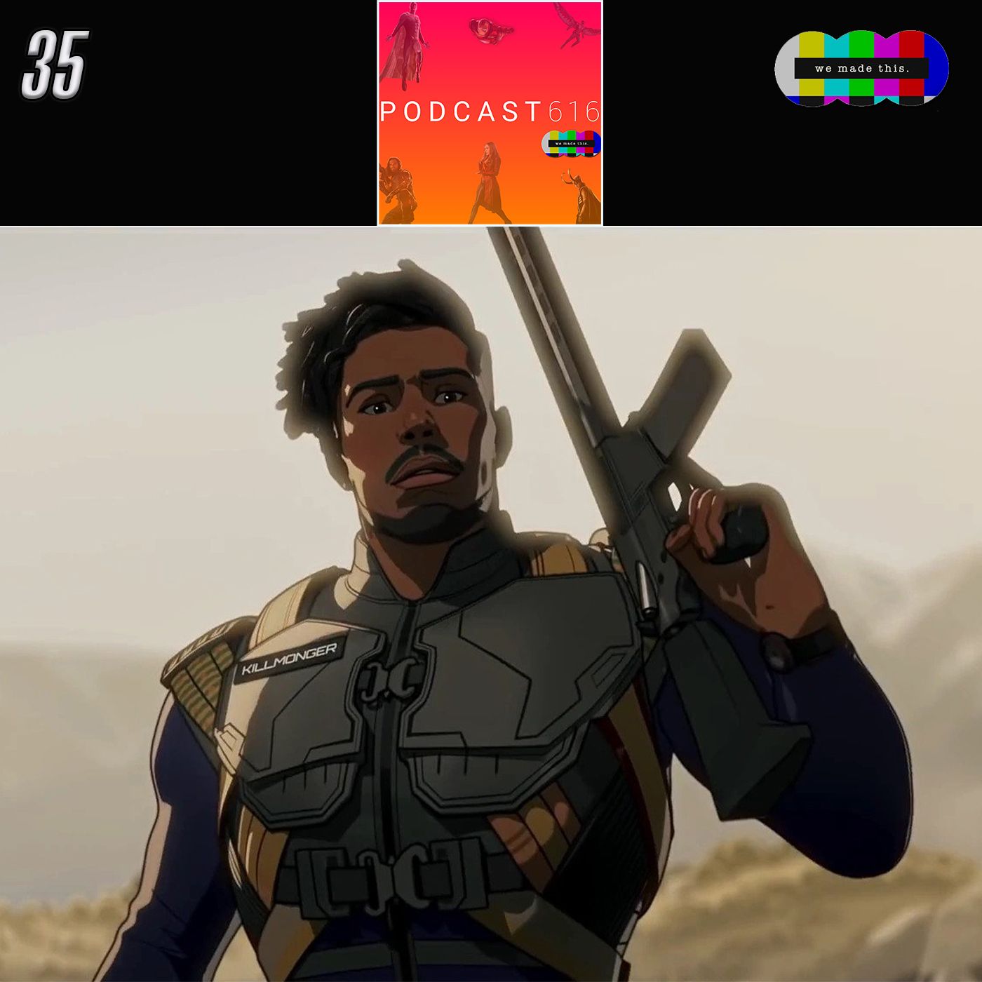 What If? 1x06: Killmonger Rescued Tony Stark? episode artwork