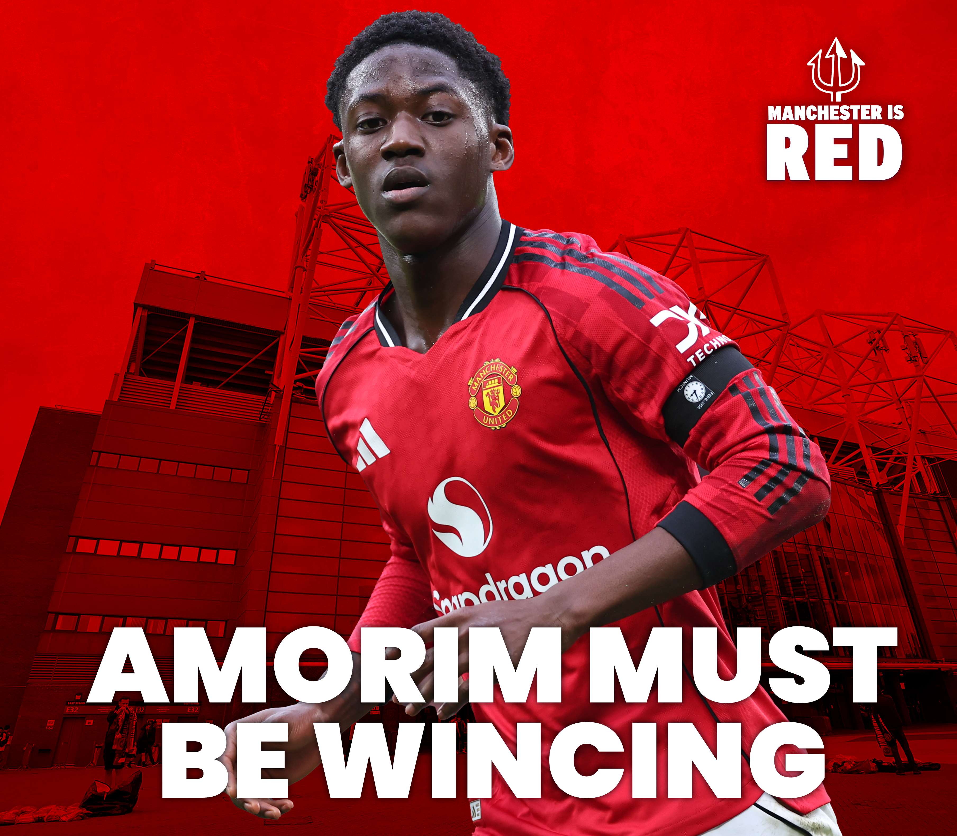 "Amorim must be WINCING watching Mainoo": why the United youngster could be a £100m player