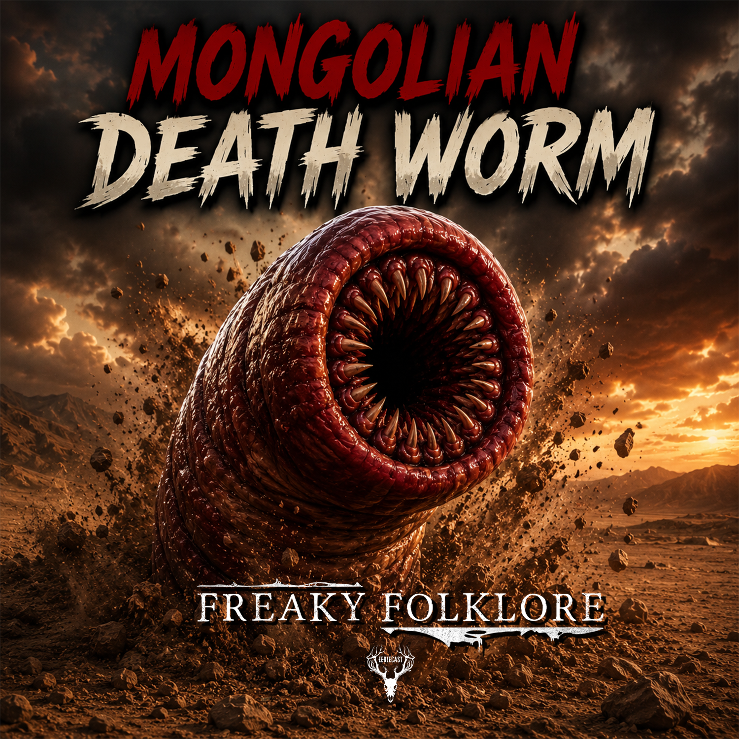 Mongolian Death Worm - The Acid-Spitting Worm That Hunts Beneath the Gobi Deser