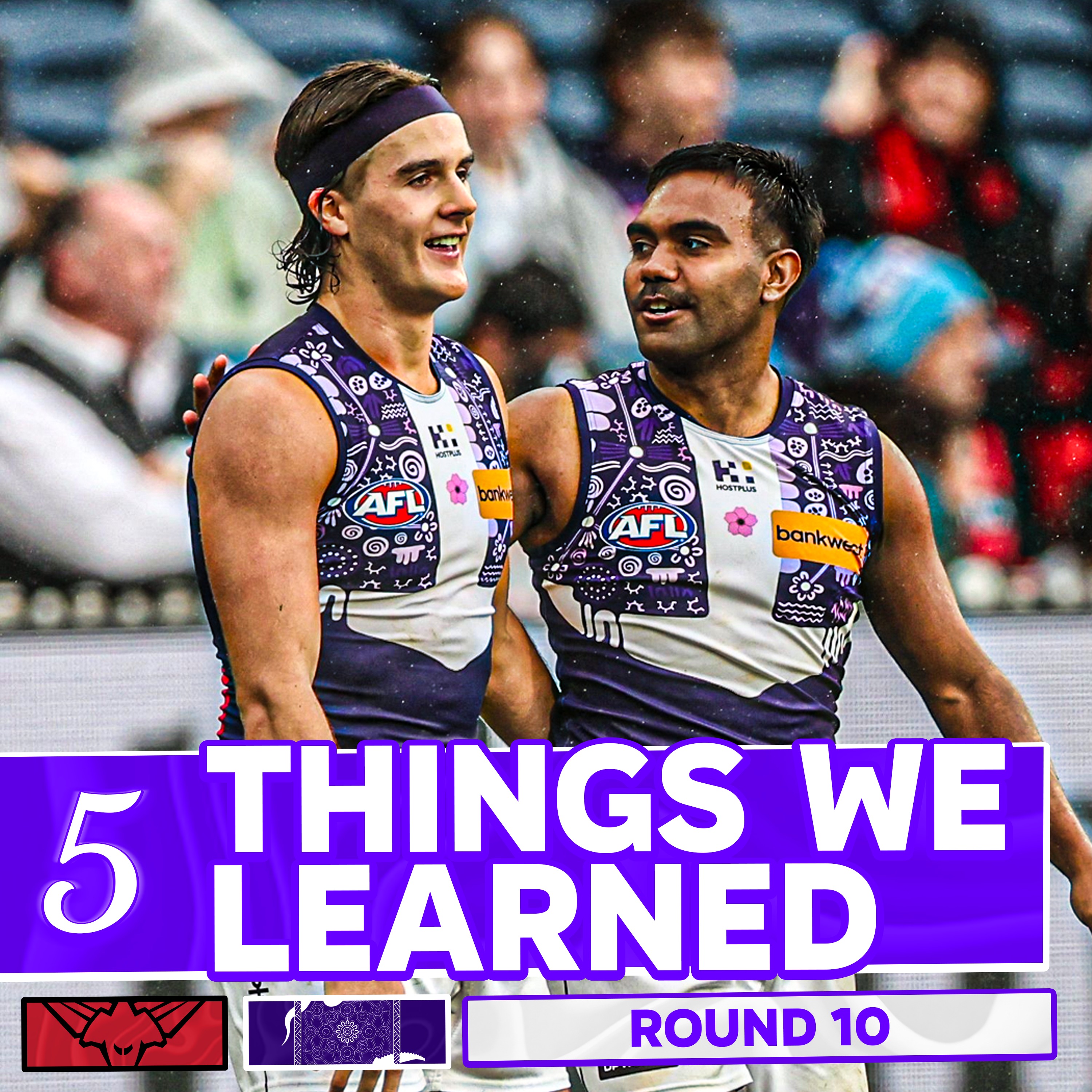 5 THINGS WE LEARNED from Essendon v Fremantle | AFL Round 10 2026 episode artwork