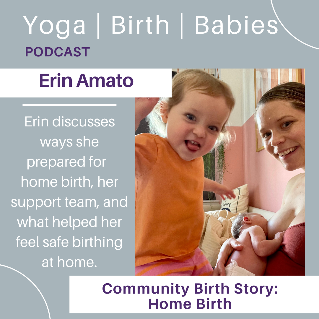 Community Birth Story: Home Birth with Erin Amato episode artwork