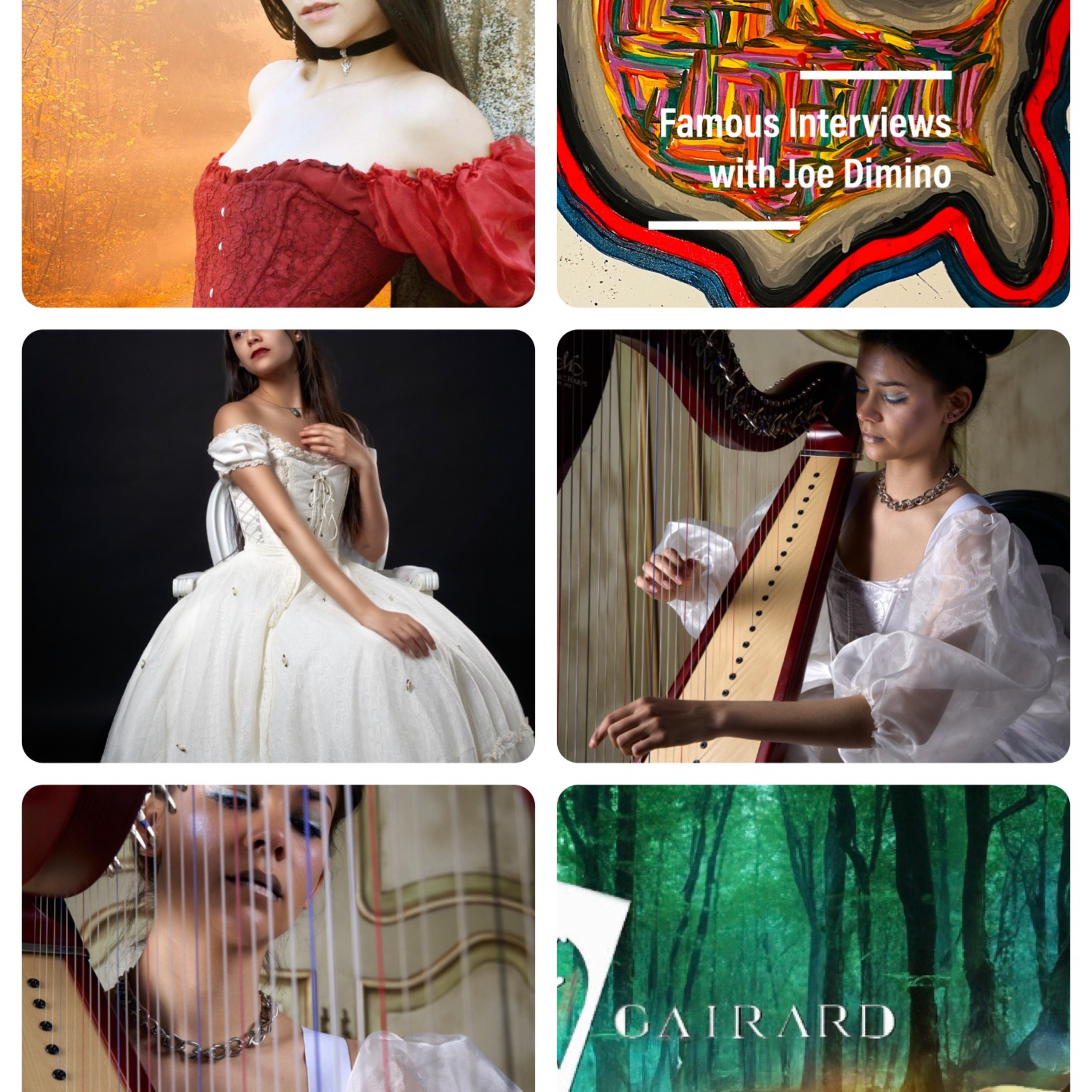 Singer, Harpist, Composer Model & Artist Catherine Gairard episode artwork