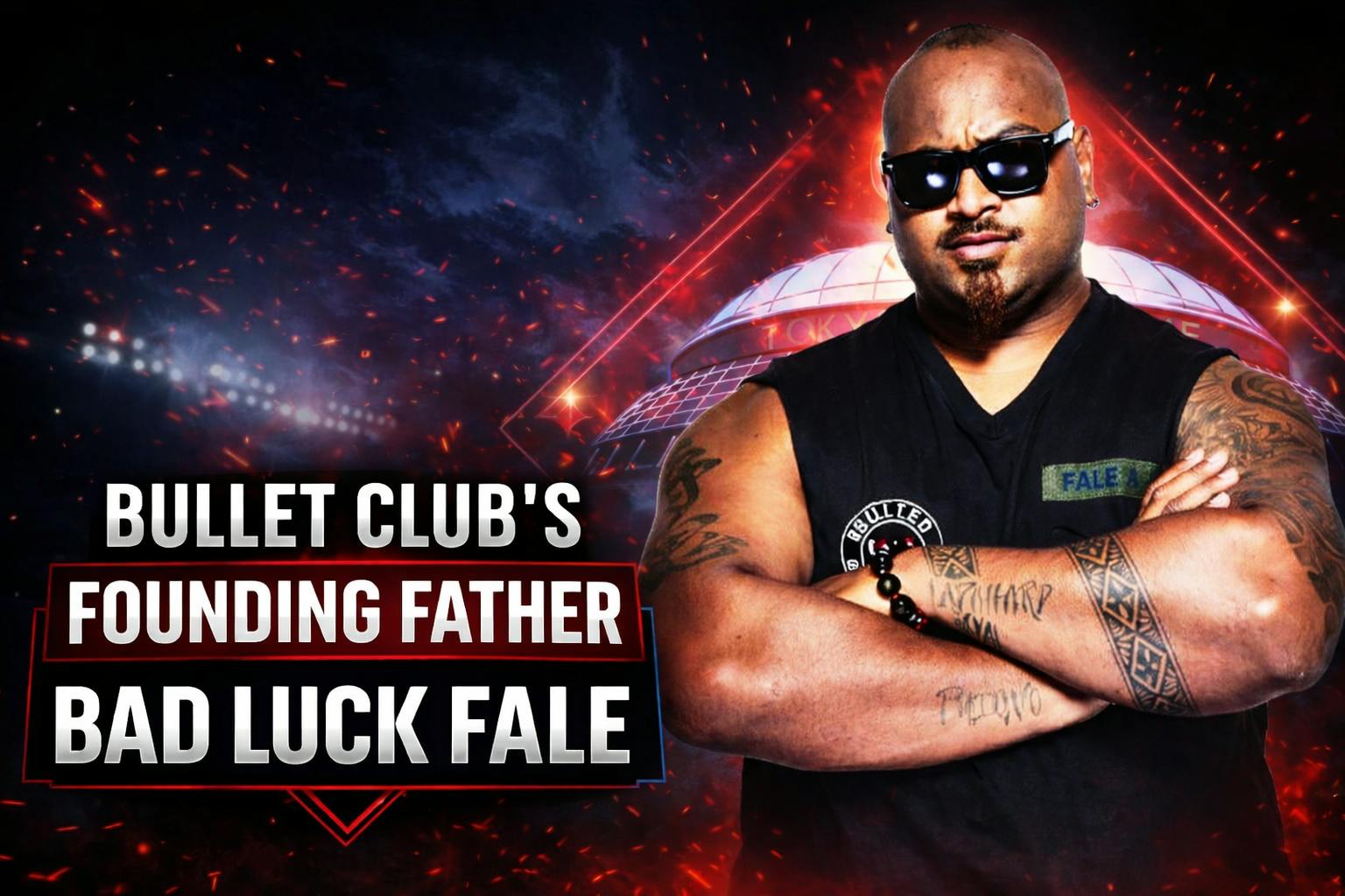 Bullet Club Founding Father Bad Luck Fale Bullet Club Founding Father Bad Luck Fale