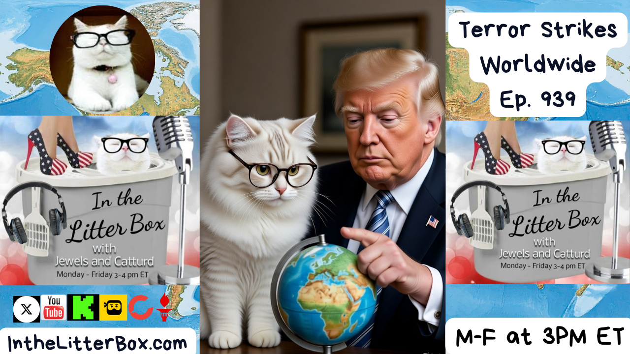 Terror Strikes Worldwide | In the Litter Box w/ Jewels & Catturd – Ep. 939 – 12/16/2025