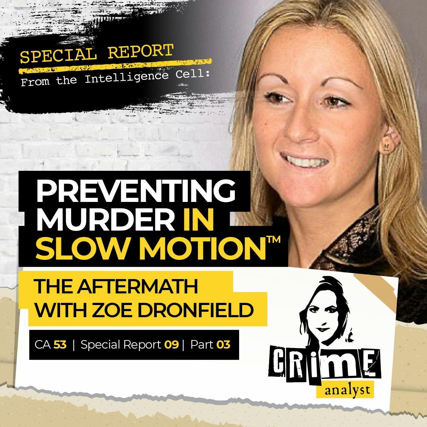 Ep 53: Preventing Murder in Slow Motion™: The Aftermath with Zoe Dronfield, Part 3