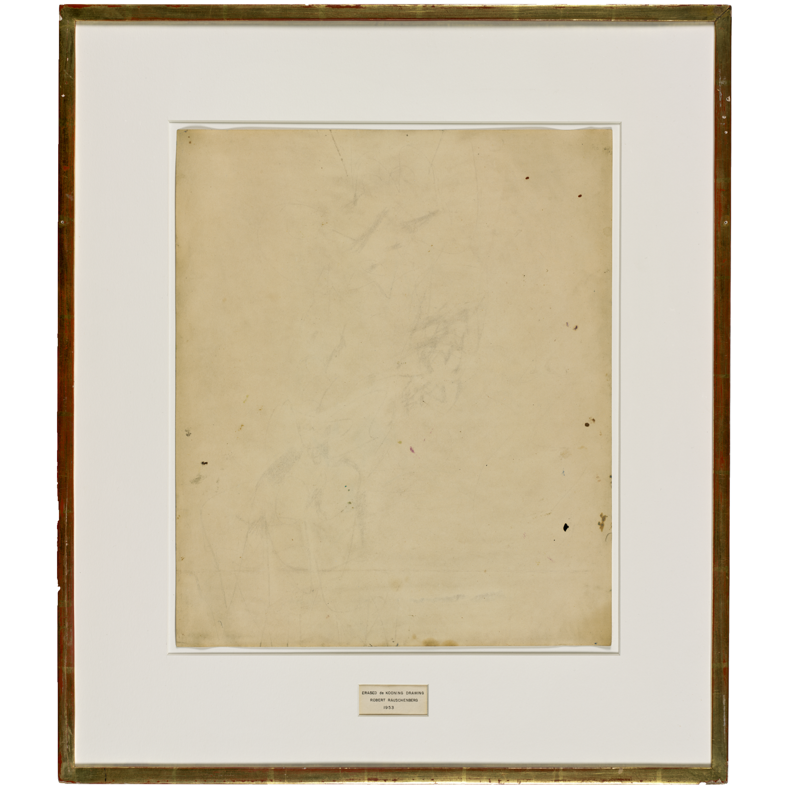 The Erased Masterpiece - Robert Rauschenberg’s Erased de Kooning