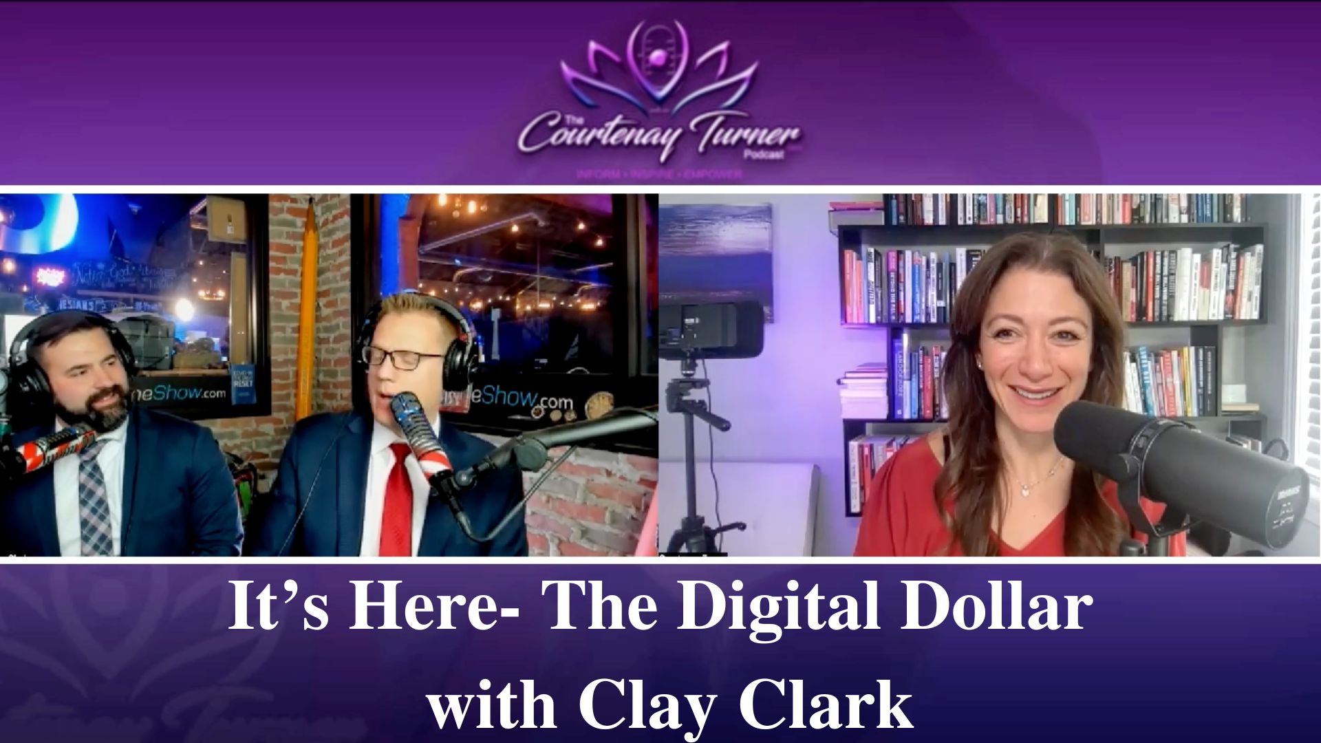 It’s Here- The Digital Dollar with Clay Clark | The Courtenay Turner Podcast