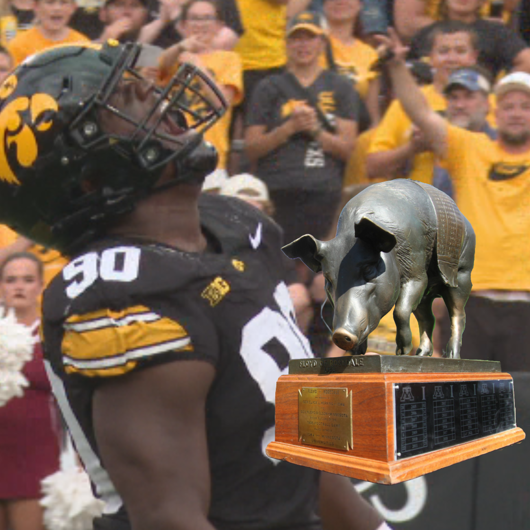 Can Iowa bring home Floyd of Rosedale? Previewing Iowa's first conference road game