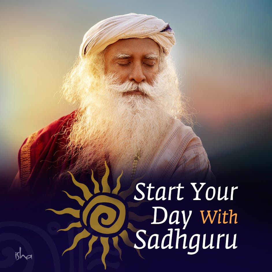 Sadhguru is a Devotee of… #DailyWisdom