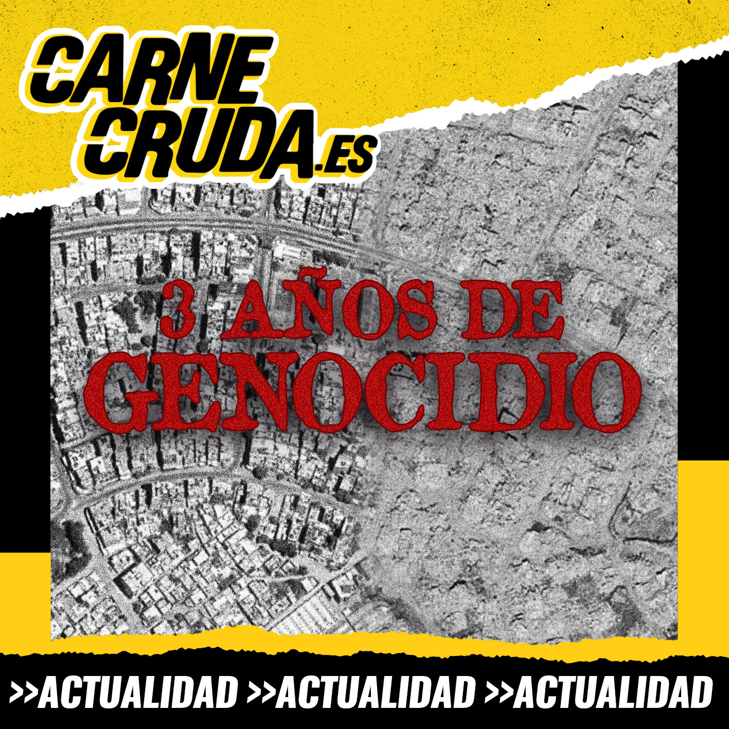 Gaza: qué ha pasado mientras no mirábamos (CARNE CRUDA #1715) episode artwork