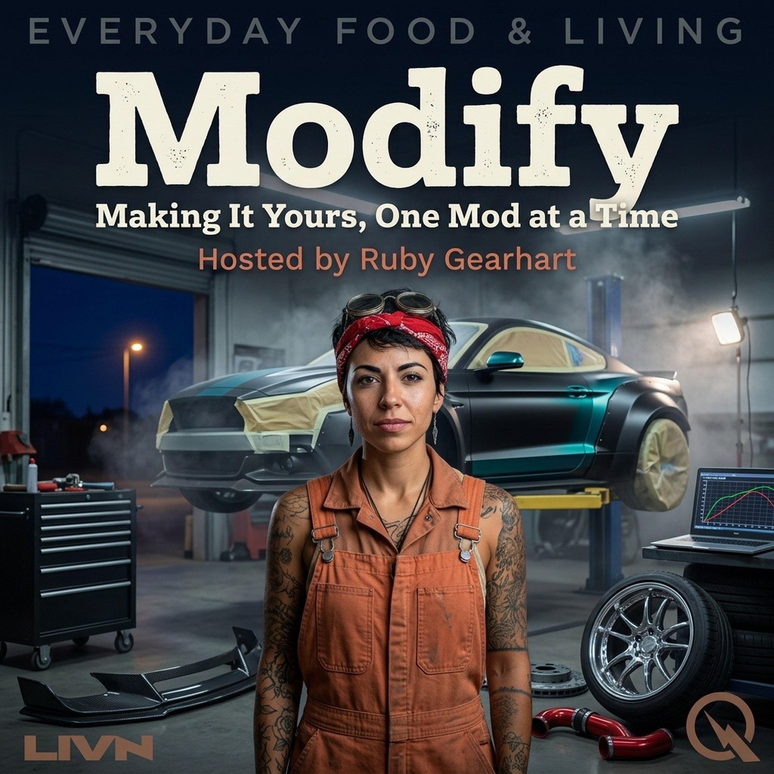 Modify podcast artwork