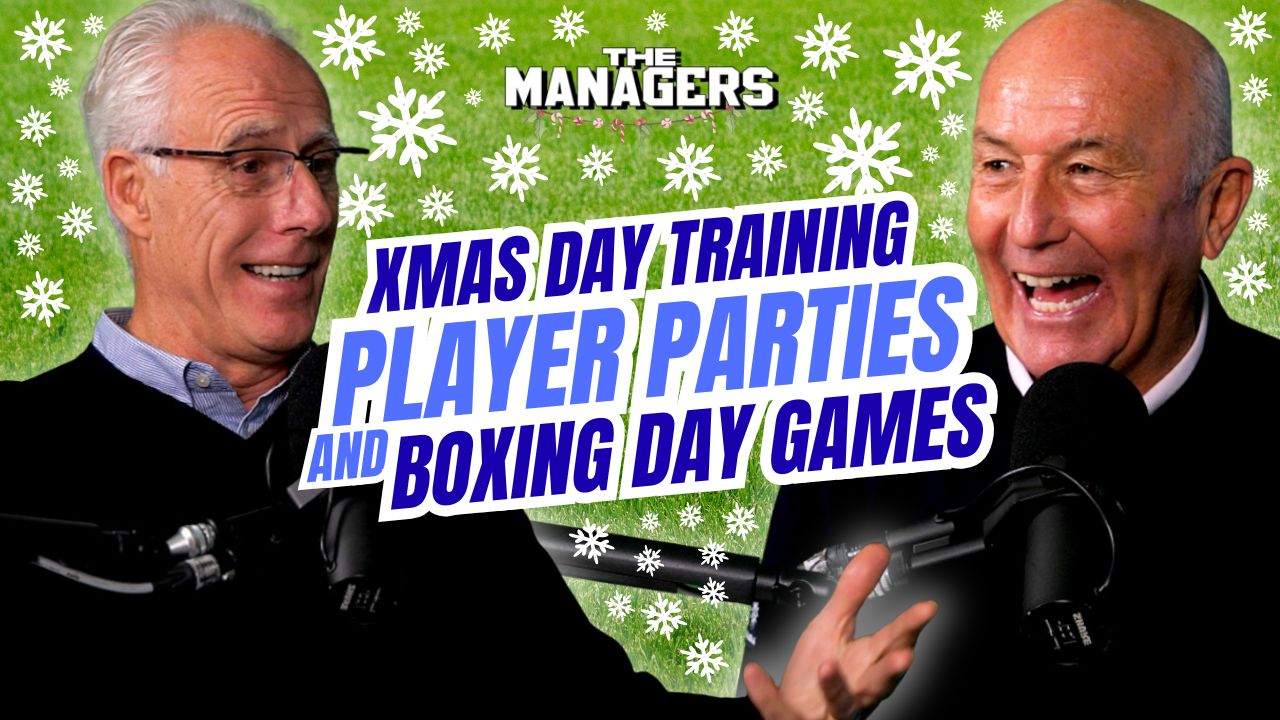 Xmas day training, player parties & Boxing Day games - The Managers Christmas Special