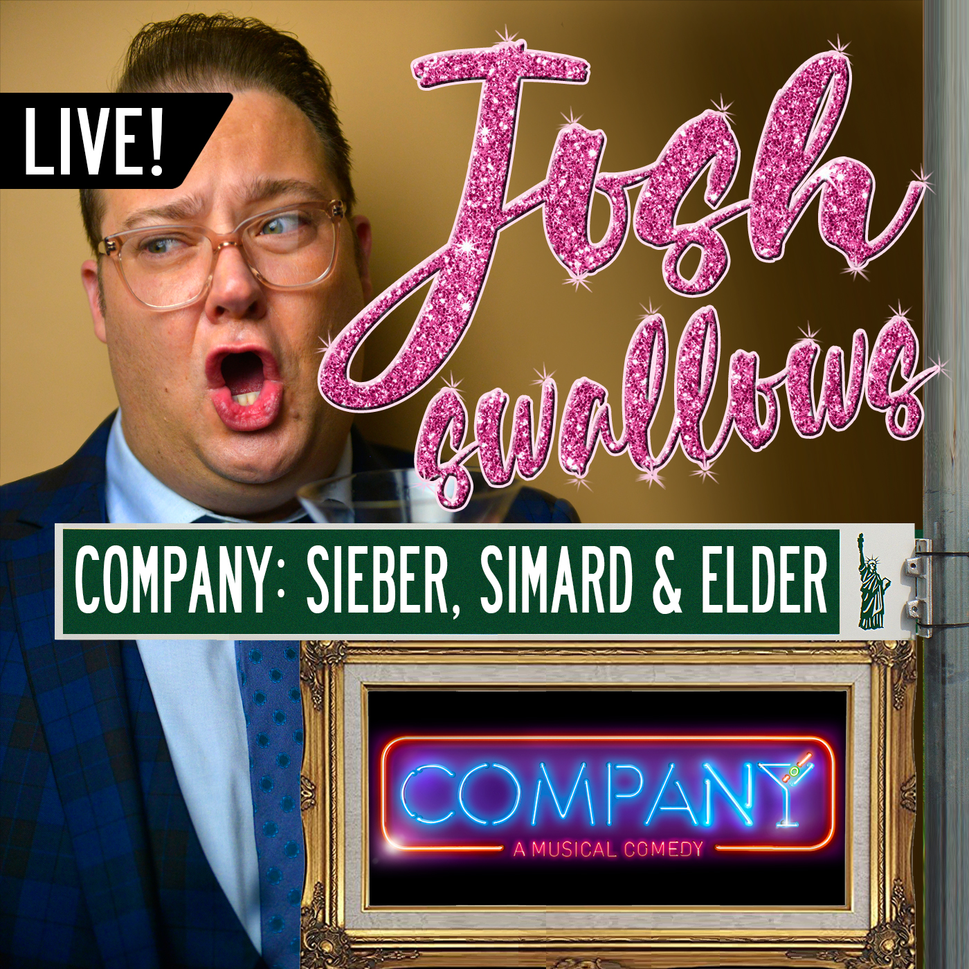 Josh Swallows Broadway