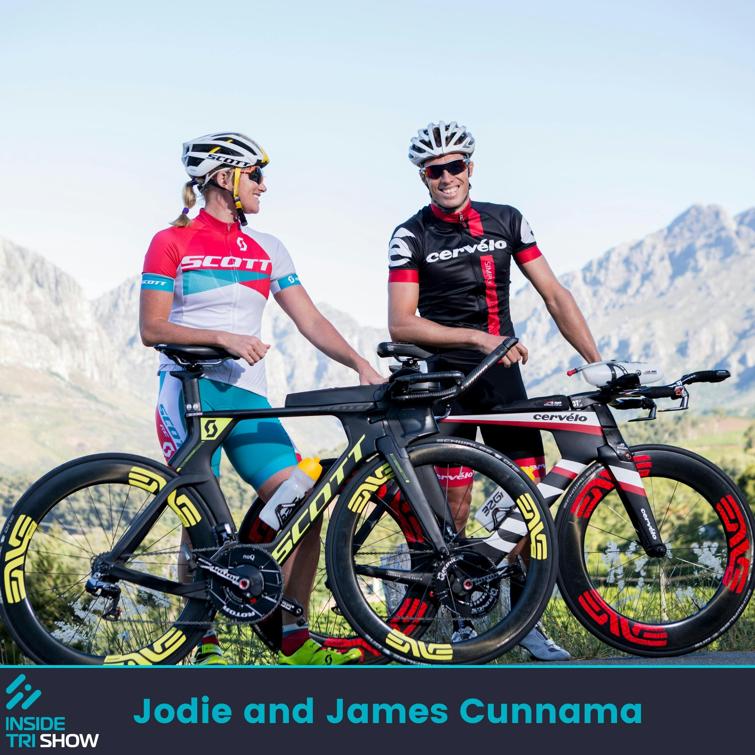 Jodie and James Cunnama in conversation