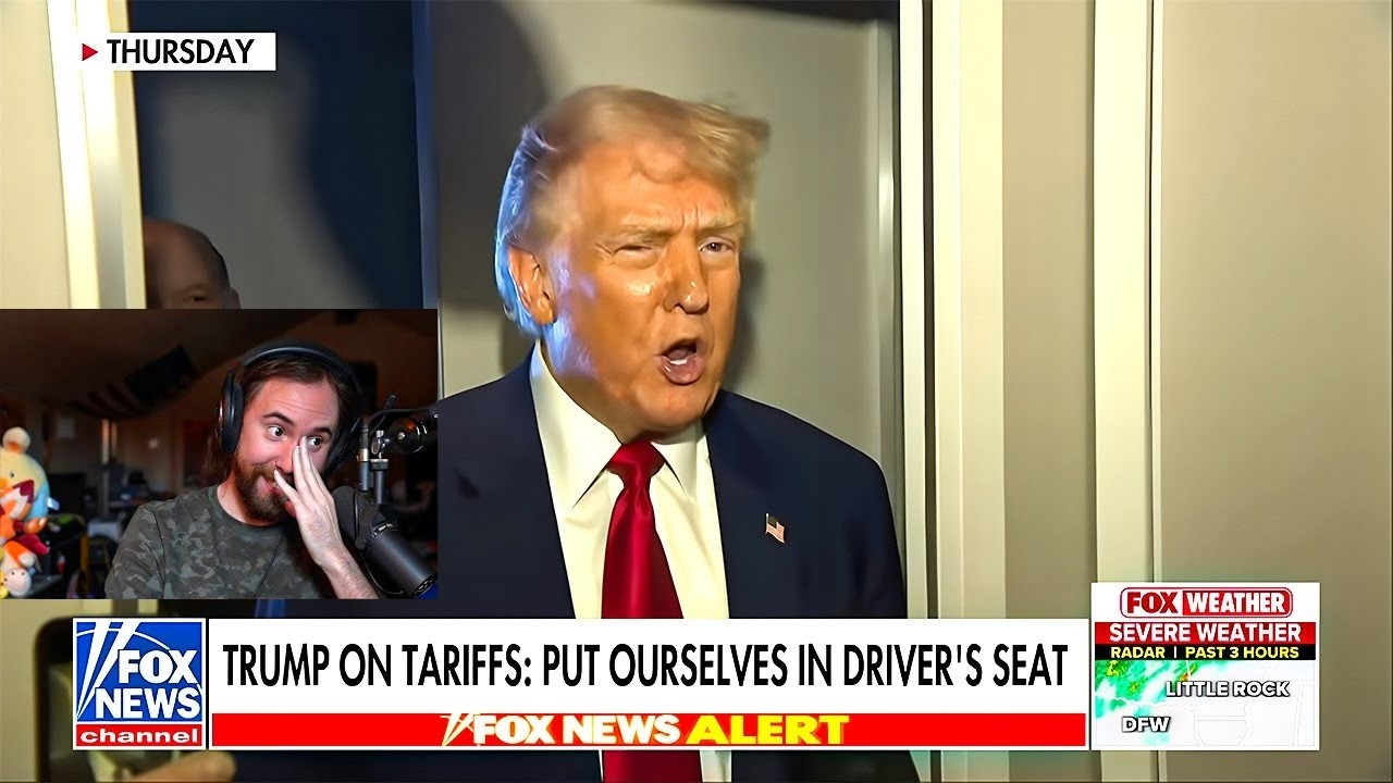 Trump just nuked the stock market.. | Asmongold TV