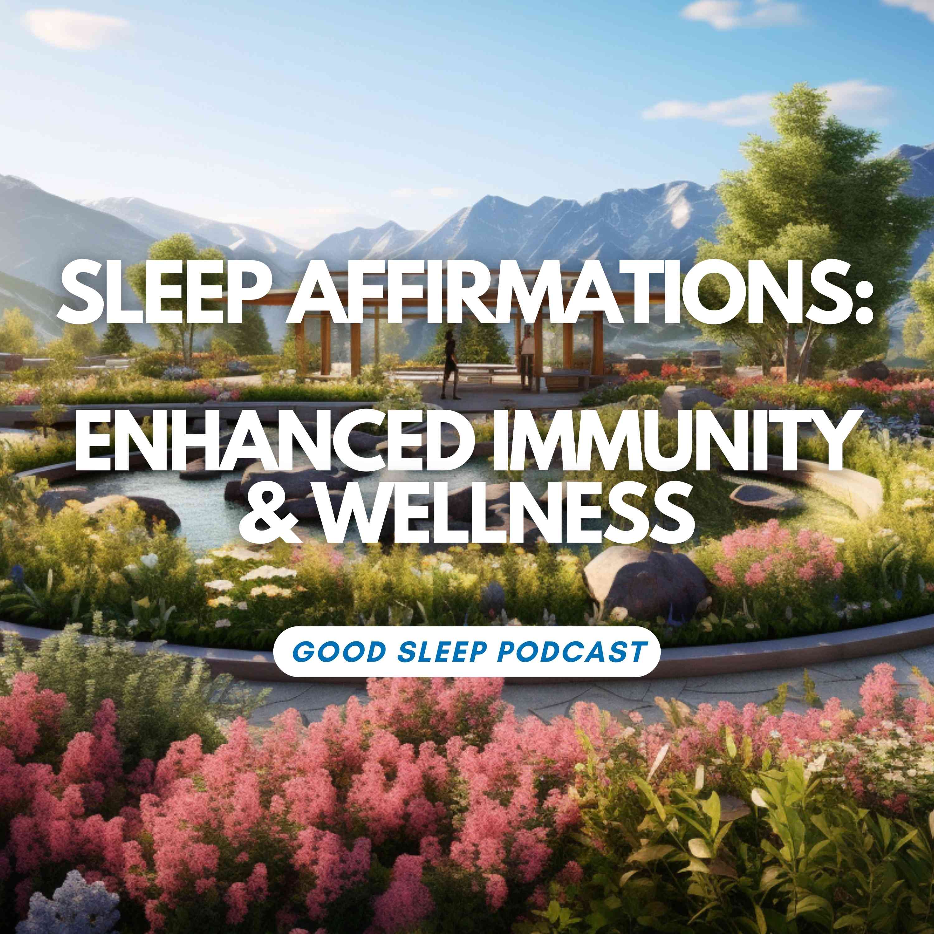WITH MUSIC - Cellular Level Vitality: Sleep Affirmations for Immune Health