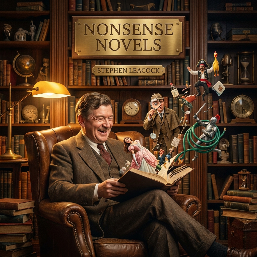 Nonsense Novels by Stephen Leacock ~ Full Audiobook [comedy]