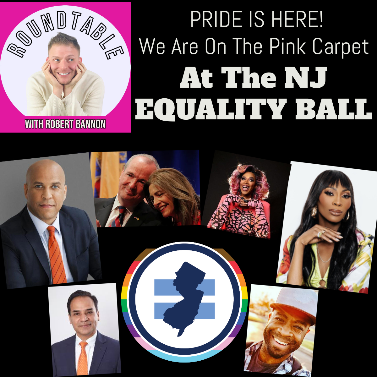 The Garden State Equality Ball With Gov. Murphy, Sen. Booker, Dominique Jackson, & More!