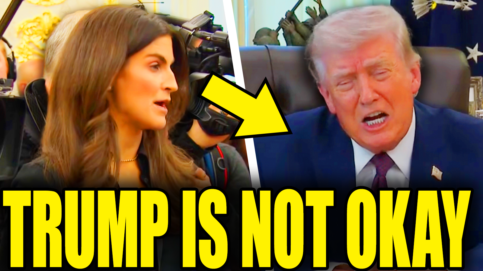 Trump Suffers Emotional Breakdown In Oval As Press Stunned Silent