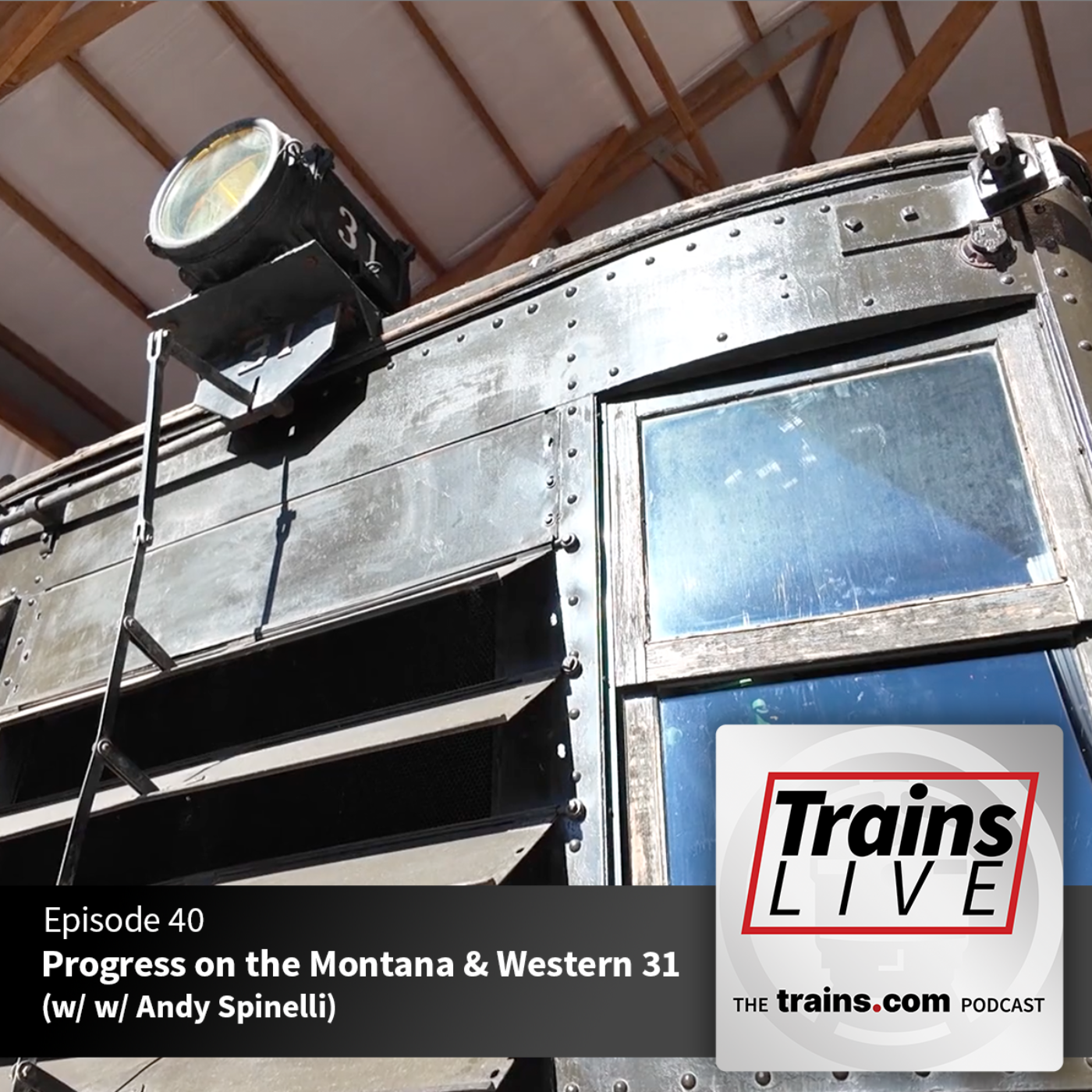 Progress on the Montana Western 31 (w/ Andy Spinelli) episode artwork