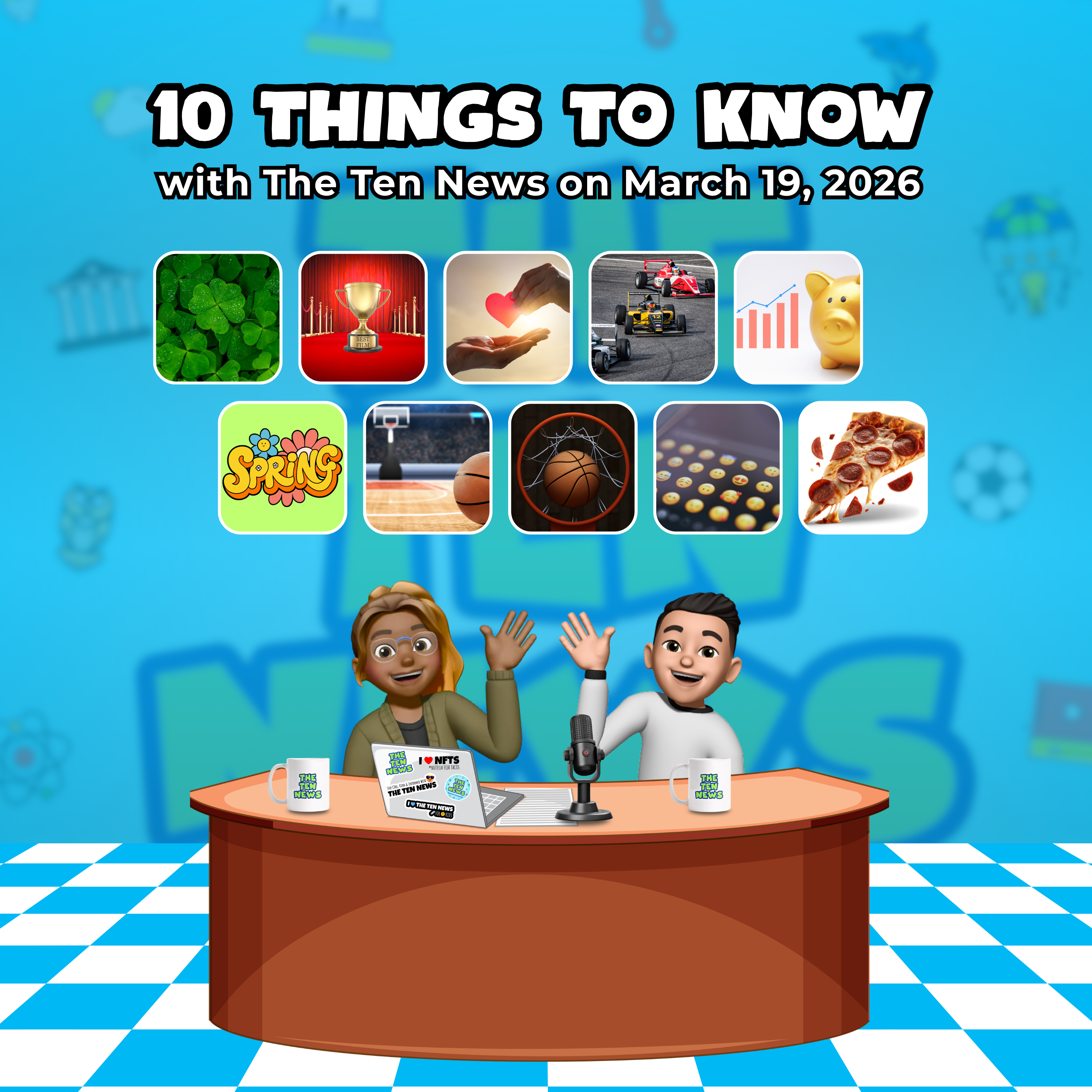 Spring Happenings, March Madness, and New Emojis