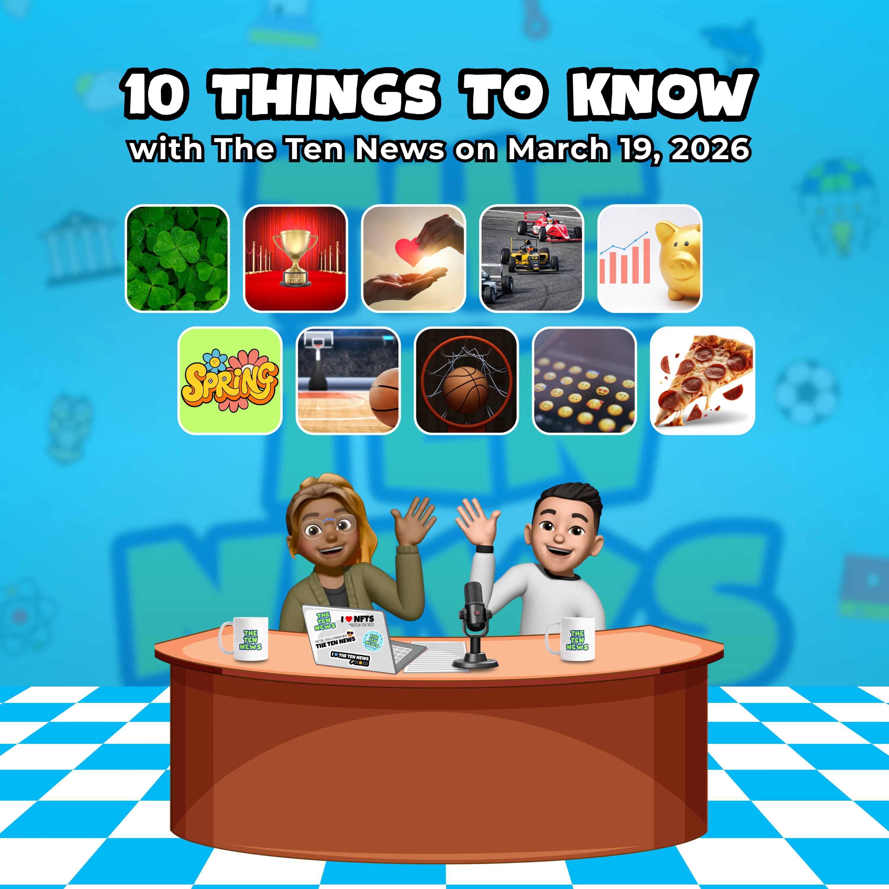 Spring Happenings, March Madness, and New Emojis episode artwork