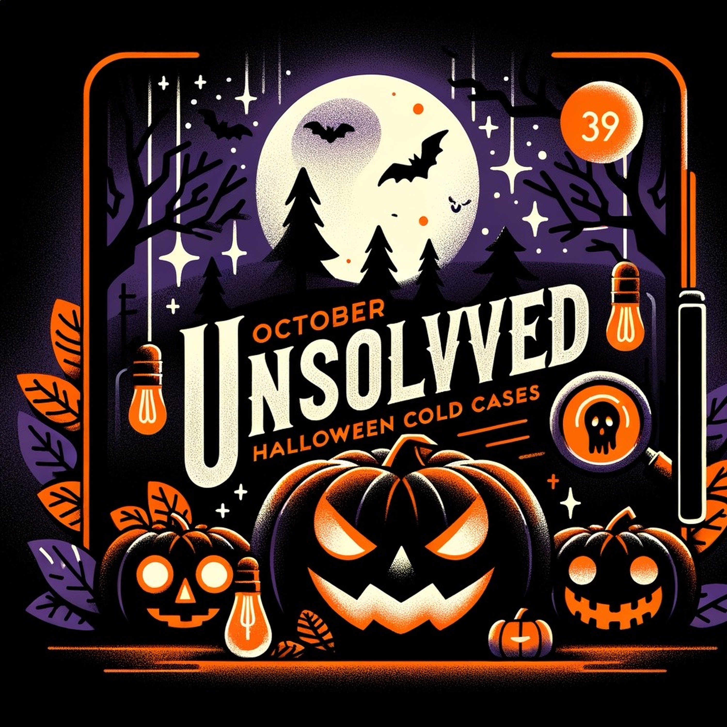 October Unsolved: Halloween Cold Cases podcast artwork