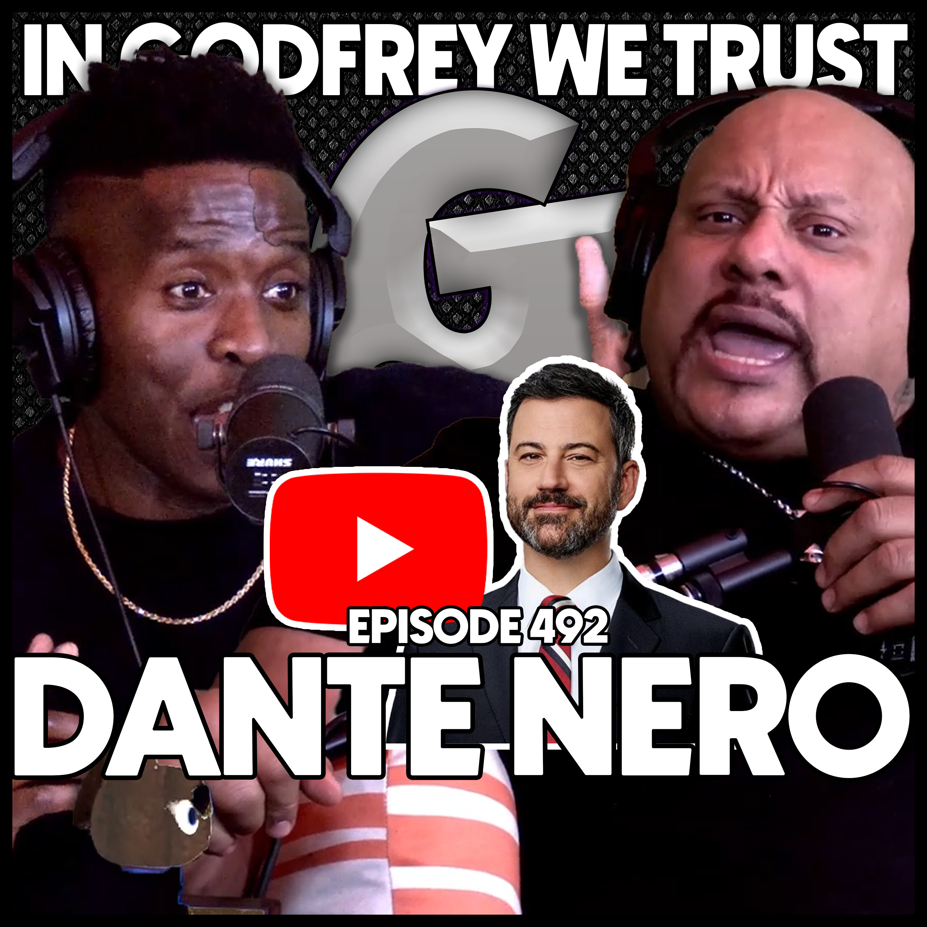 492. Aaron Rodgers vs Jimmy Kimmel/ Have We Been To The Moon? episode artwork
