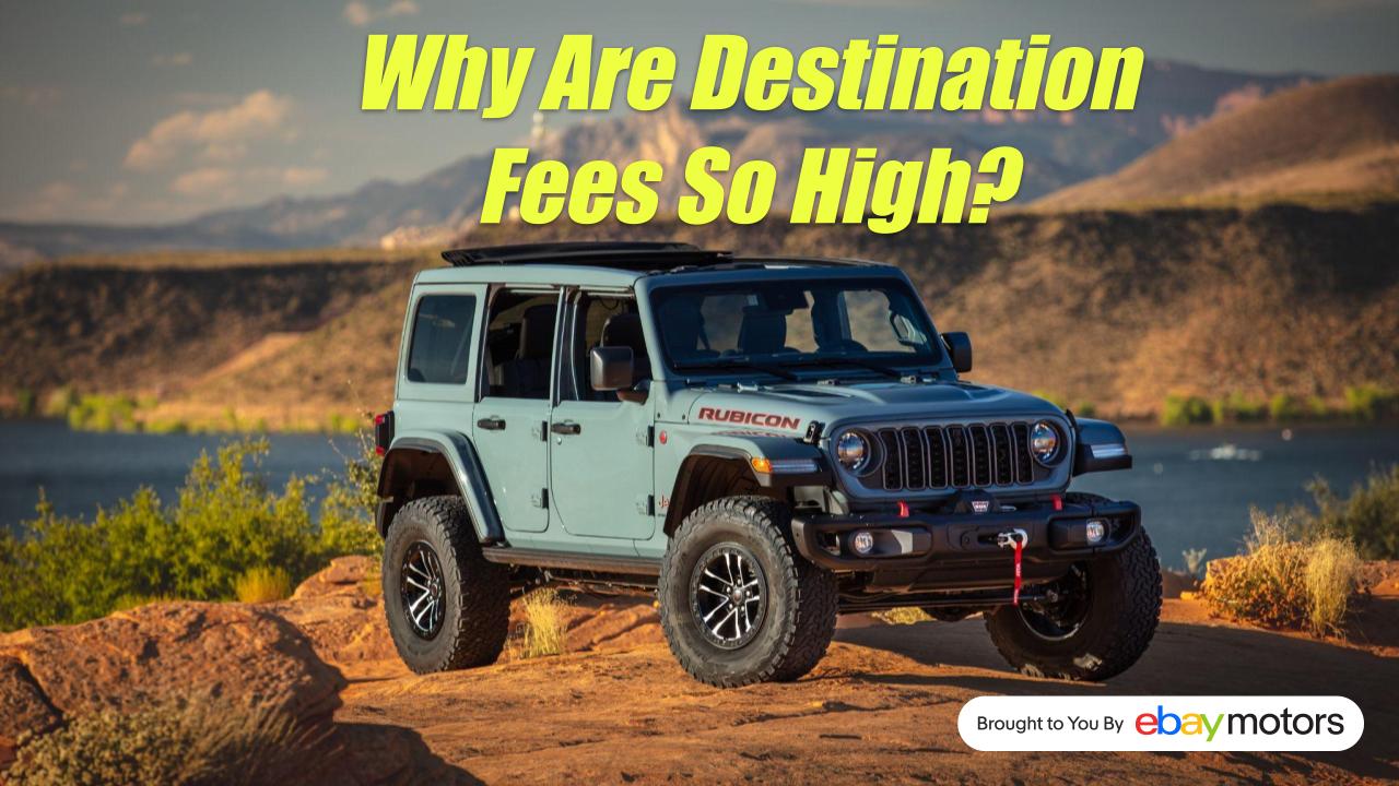 Why Are Destination Fees So High?