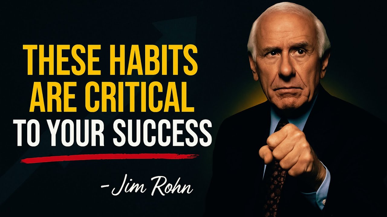 10 Critical Habits That Your Future Depends On | Jim Rohn Motivation
