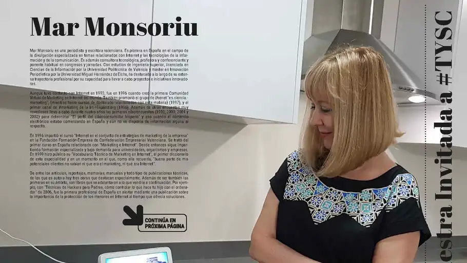 Mar Monsoriu: "Los padres no están preparados para proteger a sus hijos en las redes sociales"