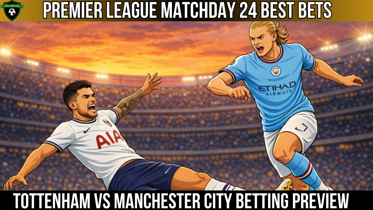 Premier League Bests Bets Matchday 24 | Tottenham vs Manchester City Betting Preview