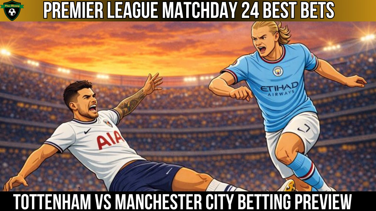 Premier League Bests Bets Matchday 24 | Tottenham vs Manchester City Betting Preview