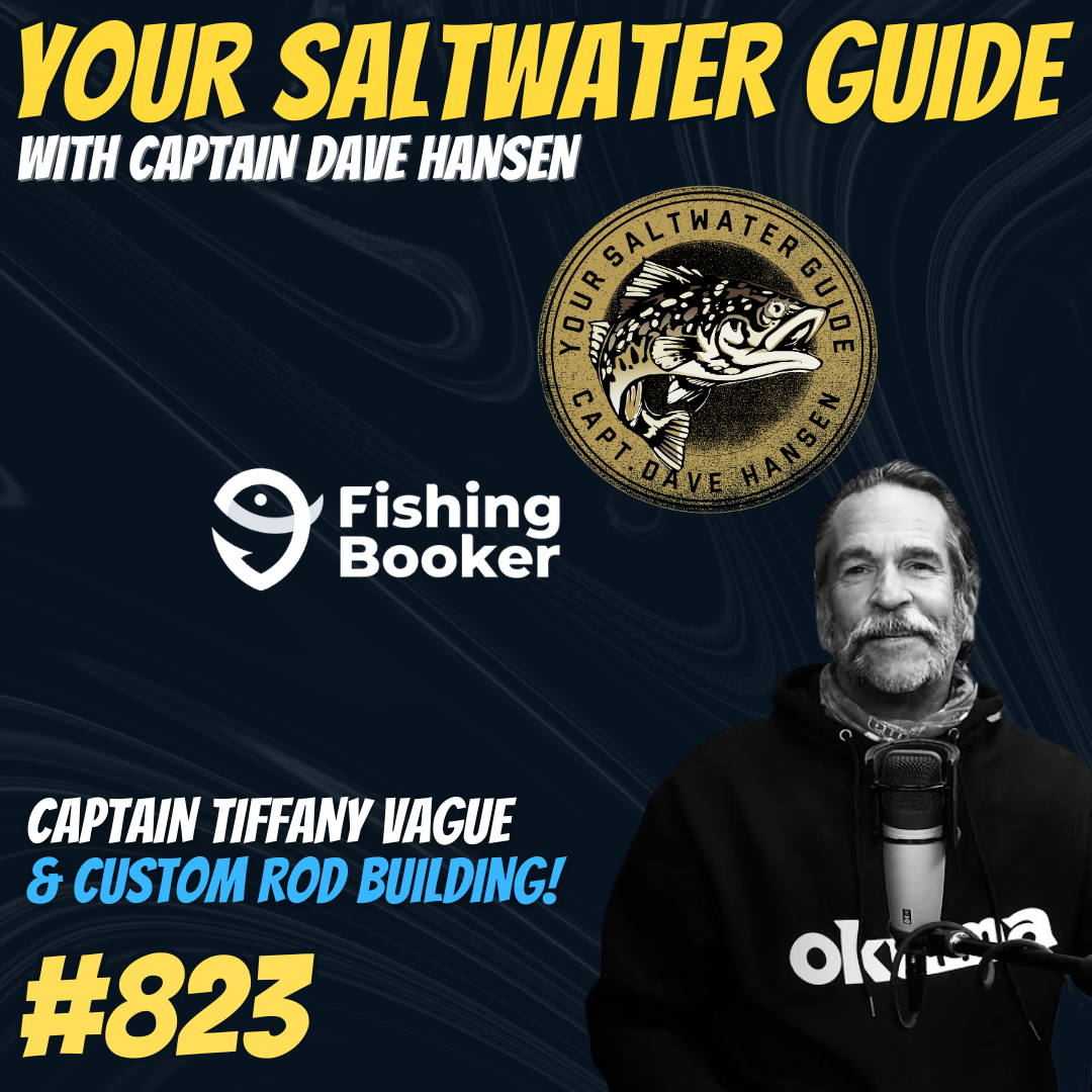 Custom Fishing Rods with Captain Tiffany Vague! #823