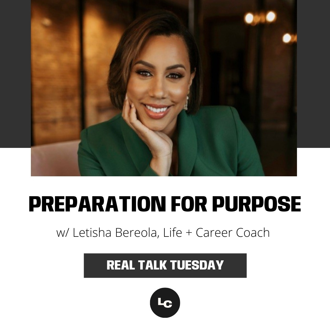 Preparation for Purpose (w/ Letisha Bereola) episode artwork