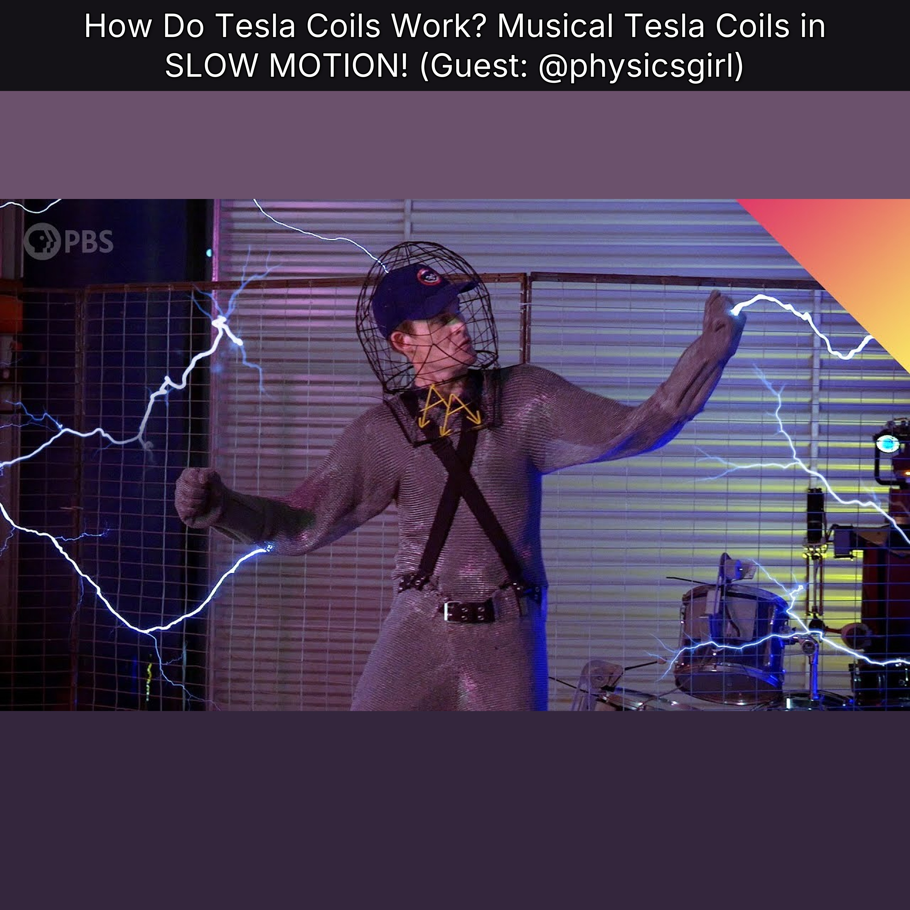 How Do Tesla Coils Work? Musical Tesla Coils in SLOW MOTION! (Guest: @physicsgirl) episode artwork