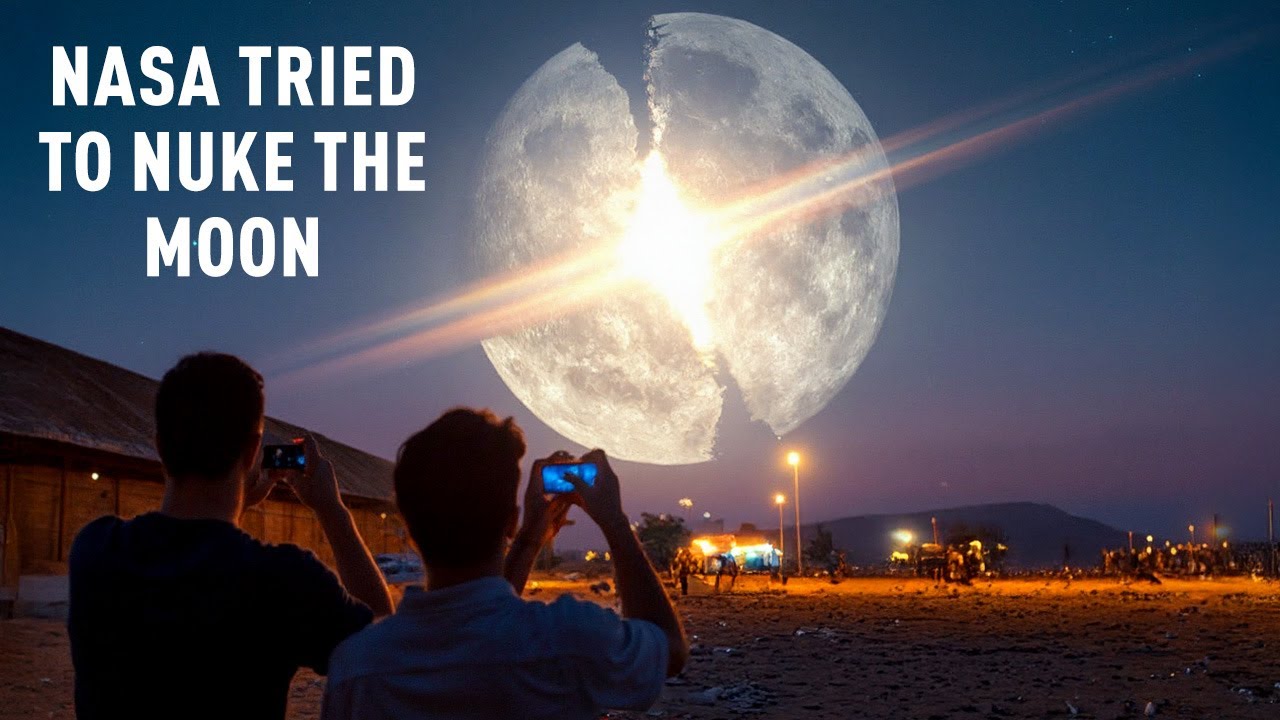 NASA's Secret Plan to Nuke the Moon? Declassified Documents Revealed