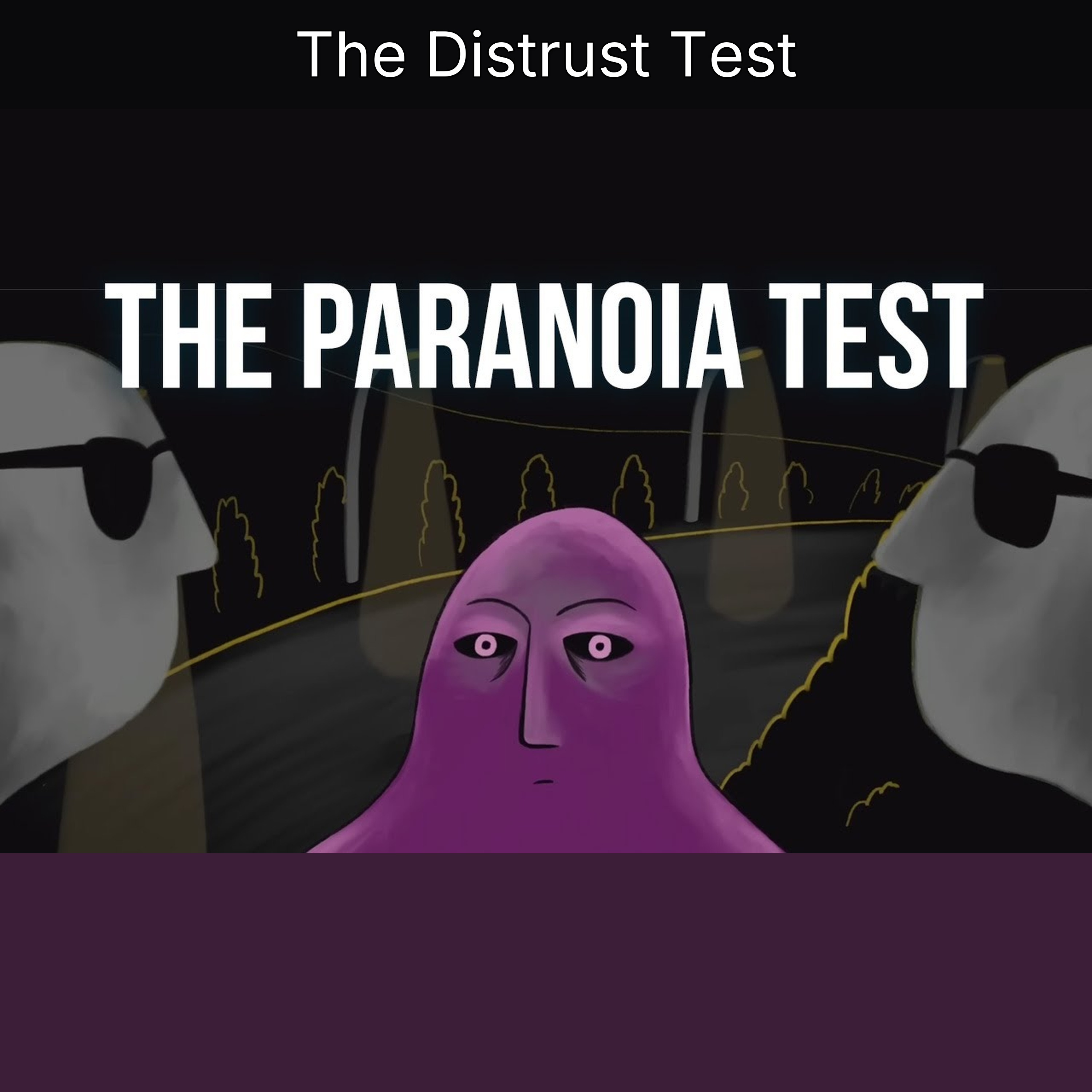 The Distrust Test