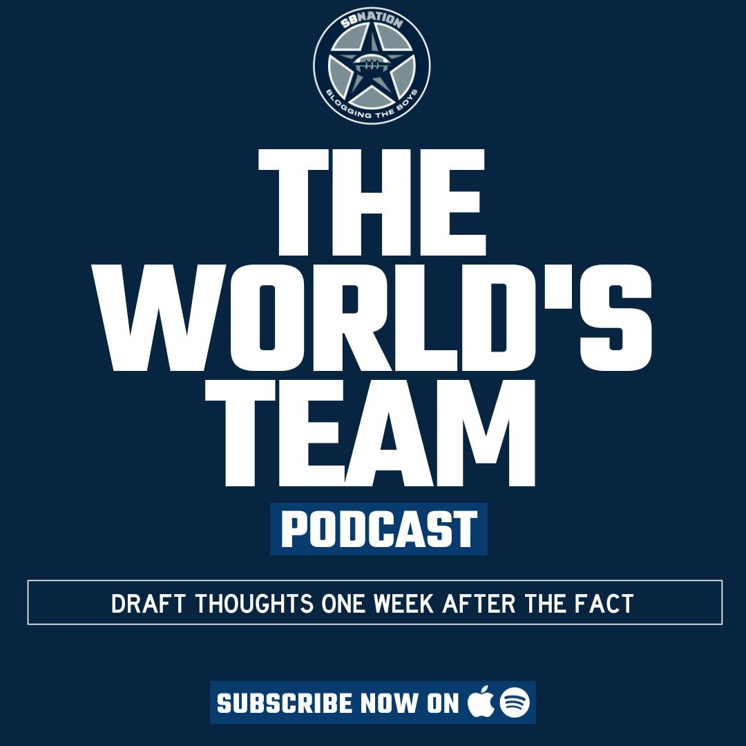 The World's Team: Draft thoughts one week after the fact